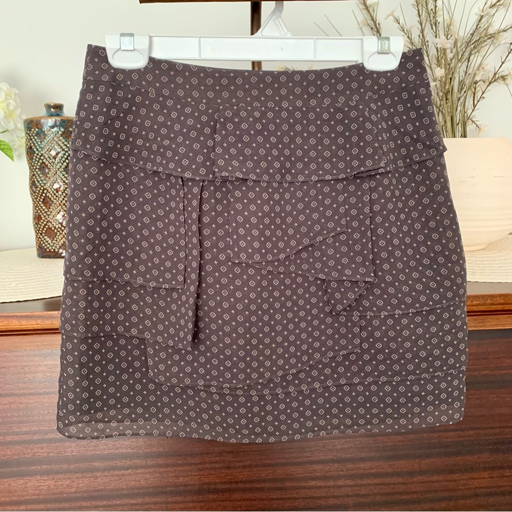 Banana Republic Tiered Mini Skirt, Size 6 NWT